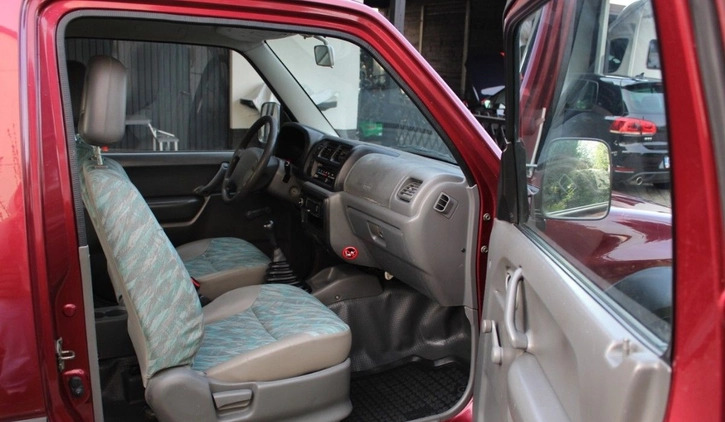 Suzuki Jimny cena 13900 przebieg: 153202, rok produkcji 1999 z Łęczna małe 92
